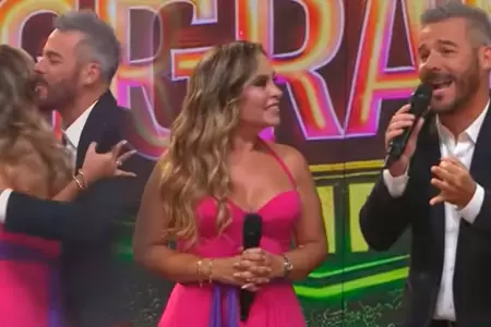 Adolfo Aguilar conductor en 'La Granja VIP Per�'.