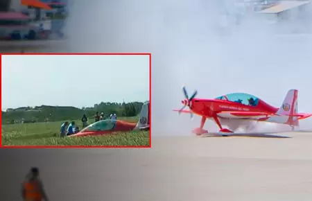 Avioneta realiza vuelo de entrenamiento y presento fallas t�cnicas que obligaron