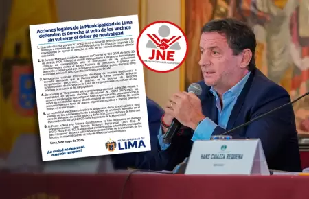 Municipalidad afirma que demanda presentada al TC contra el JNE no vulnera neutr