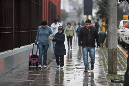 Alerta por friaje: dr�stico cambio de clima impactar� distintas zonas del pa�s