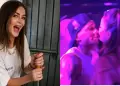 �AMPAY! Laura Spoya y su 'col�geno' son captados a punto de besarse en discoteca, pese a negar romance