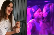 �AMPAY! Laura Spoya y su 'col�geno' son captados a punto de besarse en discoteca, pese a negar romance