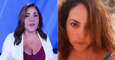 Andrea Llosa se pronuncia sobre su salida de Panamericana TV