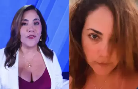 Andrea Llosa se pronuncia sobre su salida de Panamericana TV