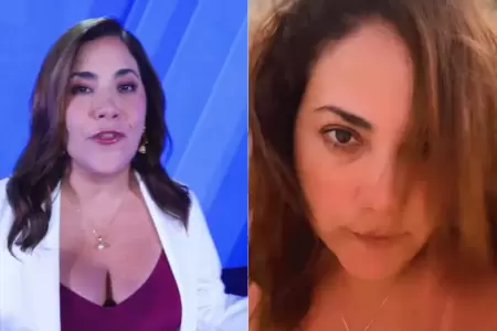 Andrea Llosa se pronuncia sobre su salida de Panamericana TV