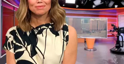 Presentadora de TV revela que tiene c�ncer.