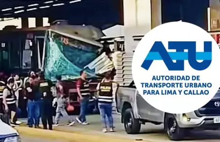 ATU revel� que heridos en choque del bus del Metropolitano ya fueron dados de al