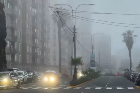 Anuncian amanecer con niebla y neblina en distritos del litoral.