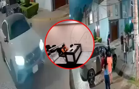 Conductora que atropell� a vigilante en Trujillo llor� ante Juzgado.