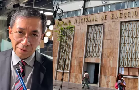 Integrante del Pleno del JNE se pronuncia sobre resultados de primera vuelta.