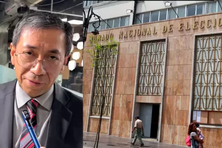 Integrante del Pleno del JNE se pronuncia sobre resultados de primera vuelta.