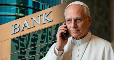El pont�fice no se salv� de la burocracia bancaria.
