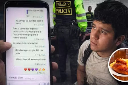 Extorsionador fue capturado luego de recibir su "yapa".