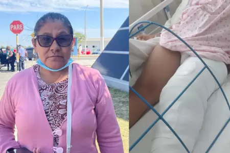 Madre pide apoyo para menor atropellada