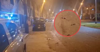 Delincuentes golpean a joven en el Callao