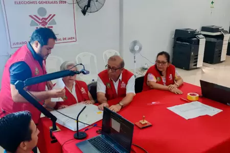 JEE tienen plazo hasta hoy para realizar el conteo de votos.