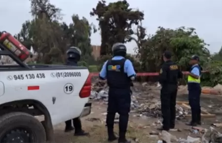 Hombre fue asesinado en descampado de SMP de m�s de 10 balazos.