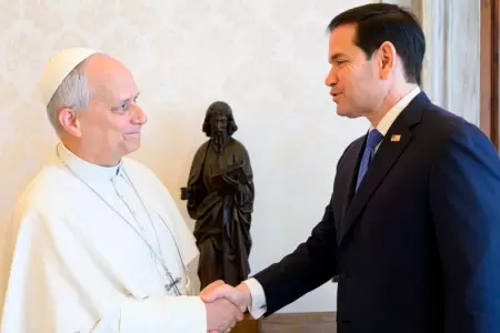 Papa Le�n XIV / Marco Rubio.