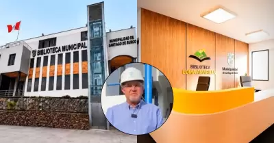 �Atenci�n vecinos de Surco! Alcalde anuncia inauguraci�n de la Biblioteca Munici