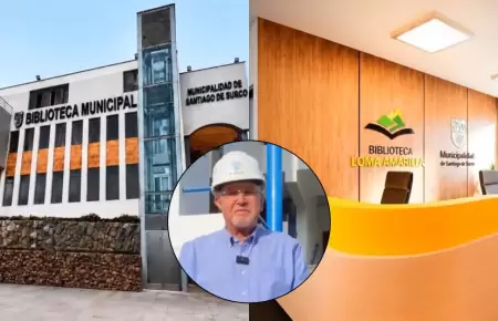 �Atenci�n vecinos de Surco! Alcalde anuncia inauguraci�n de la Biblioteca Munici