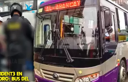 Corredor morado atropell� a joven delivery.