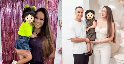 Melissa Klug se aferra a su hija en medio de crisis con Jes�s Barco