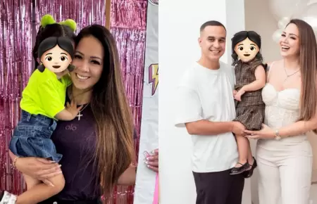 Melissa Klug se aferra a su hija en medio de crisis con Jes�s Barco