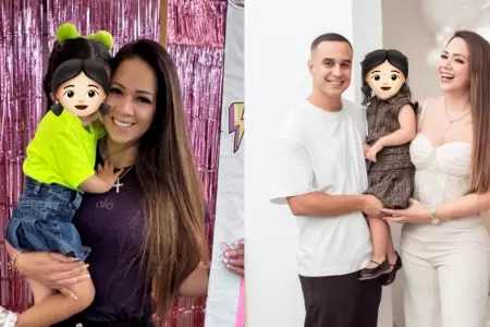 Melissa Klug se aferra a su hija en medio de crisis con Jes�s Barco