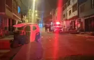 Comas: Sicarios asesinan a balazos a exdirigente de mototaxis en el paradero Santa Rosa