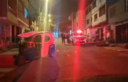 Exidirgente de mototaxista fue asesinado en Comas