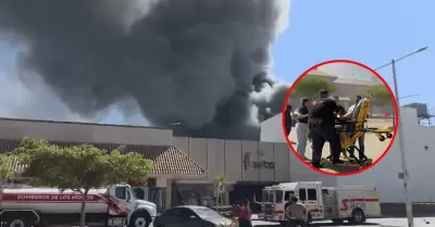 Incendio en centro comercial provoca 5 fallecidos y m�s de 40 heridos