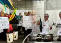 Ollitas comunes celebran 'D�a de la Madre' con Exitosa y SNP: Reciben 10 toneladas de pescado y grandes premios