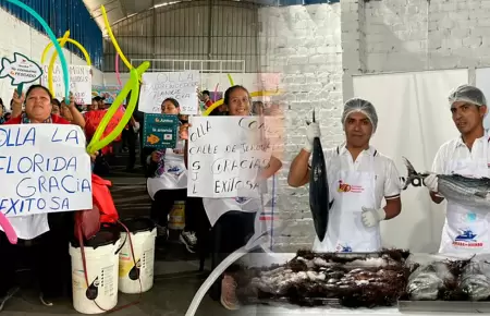 Exitosa y SNP celebran 'D�a de la Madre' con l�deres de ollas comunes.
