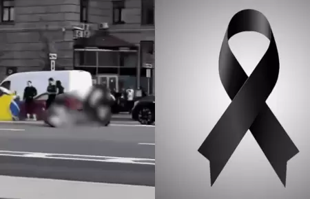 Actriz muere en plena grabaci�n tras ser arrollada por motociclista