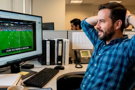 Hombre es despedido por ver f�tbol en el trabajo, pero justicia falla a su favor