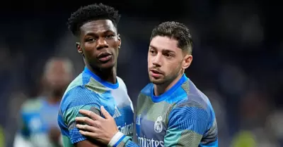 Real Madrid impuso millonaria multa a Federico Valverde y Aur�lien Tchouam�ni.