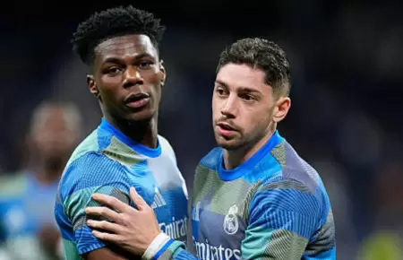 Real Madrid impuso millonaria multa a Federico Valverde y Aur�lien Tchouam�ni.