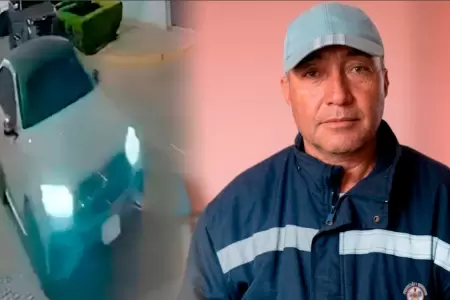Vigilante estuvo d�as internado en UCI.