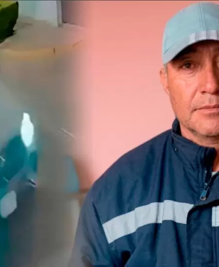 Vigilante estuvo d�as internado en UCI.