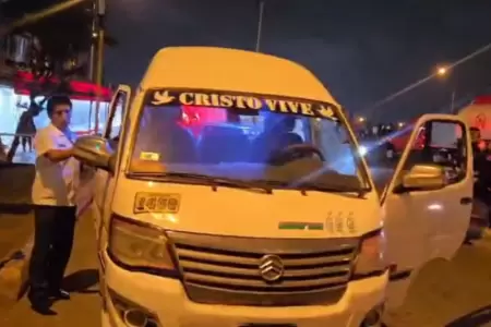 Sicarios disparan contra chofer de combi en Ventanilla