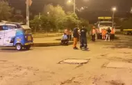 Comas: Ataque armado contra una obra de pavimentaci�n deja un muerto y un herido