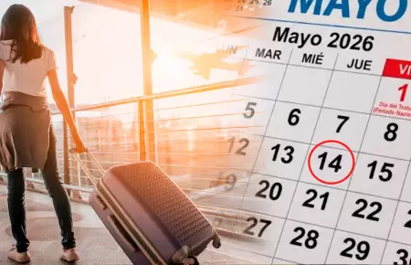 Declaran feriado no laborable el 14 de mayo.