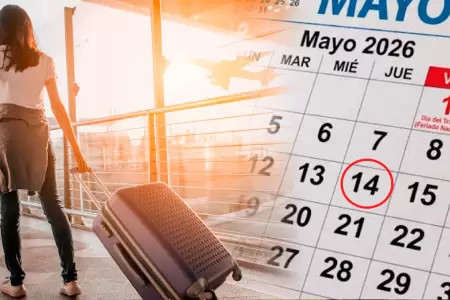 Declaran feriado no laborable el 14 de mayo.