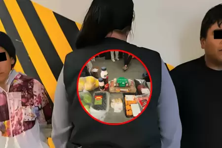 Capturan a tenderos que usaban a un beb� para sustraer productos