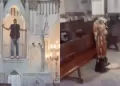 Hombre ingresa a iglesia para destruir im�genes religiosas y afirma ser el 'diablo': "Soy el 666"