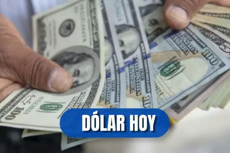 Precio del d�lar hoy 10 de mayo en Per�