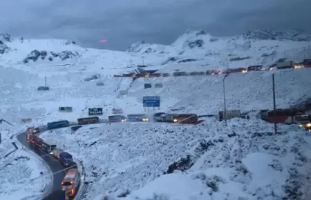 Senamhi advierte nieve y granizo en cinco departamentos del Per�