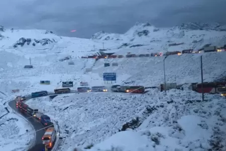 Senamhi advierte nieve y granizo en cinco departamentos del Per�