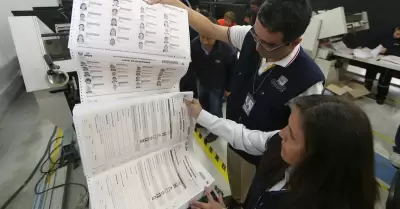 ONPE entrega base de datos de actas electorales y reportes de auditor�a
