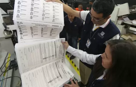 ONPE entrega base de datos de actas electorales y reportes de auditor�a